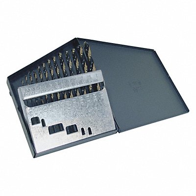 CLE-LINE C18123 Jobber Drill Set 13 pc HSS
