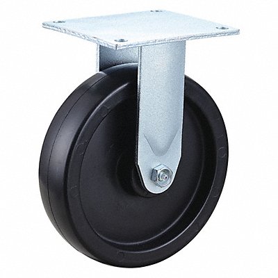 GRAINGER 435X72 Standard Plate Castor Rigid 900 lb.