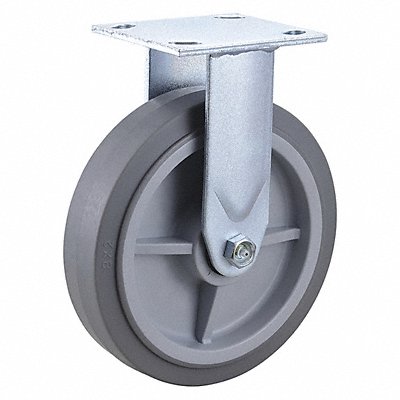 GRAINGER 435X92 Standard Plate Castor Rigid 600 lb.