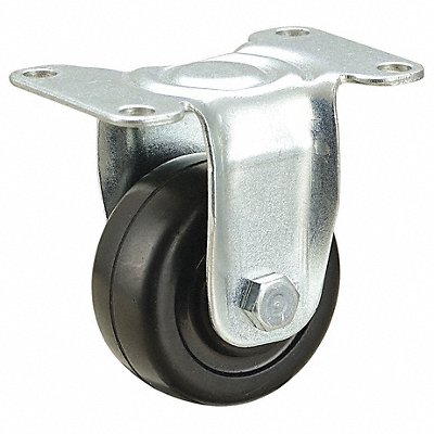 GRAINGER 435X96 Standard Plate Castor Rigid 175 lb.