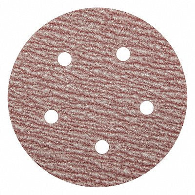 GRAINGER 5539520314 J6879 Hook & Loop Sand Disc 5 in Dia PK100