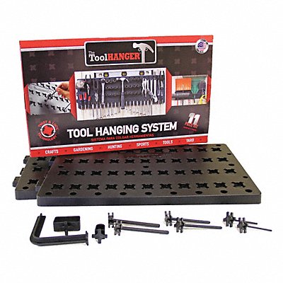 TOOLHANGER 8209 Black Tool Hanger Kit 50 lb Cap.
