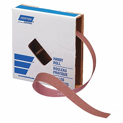 NORTON 66261134302 Abrasive Utility Roll 1 in W 30 ft L
