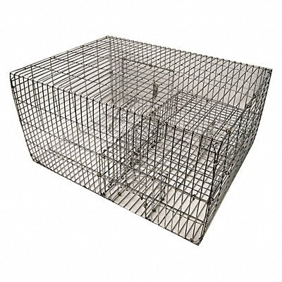 BIRD BARRIER ttsp10 Bird Trap 8 in H 16 in W Silver