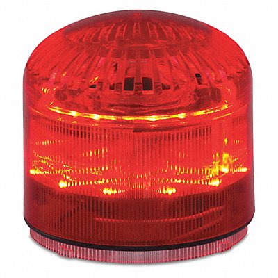 FEDERAL SIGNAL SLM600R Beacon Warning Sounder Light Red LED