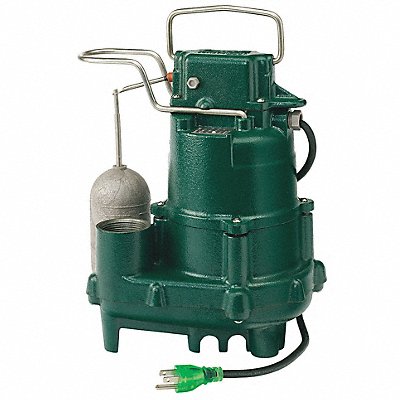ZOELLER 950005 HP 1/2 Sump Pump Vertical Float