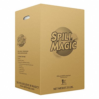 SPILL MAGIC SM103 Absorbent Powder Universal Size 25 lb.