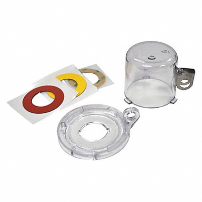 CONDOR 437R64 Push Button Lockout Polycarbonate