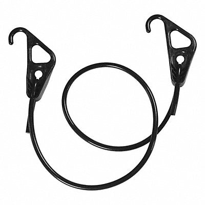 THE BETTER BUNGEE BK1014BK S-Hook 1/4 W Black