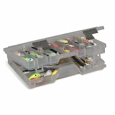 PLANO MOLDING 470000 Compartment Box Snap Clip Clear 2 3/4 in