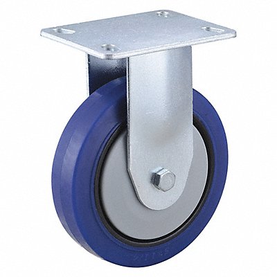GRAINGER 437V22 Standard Plate Castor Rigid 305 lb.