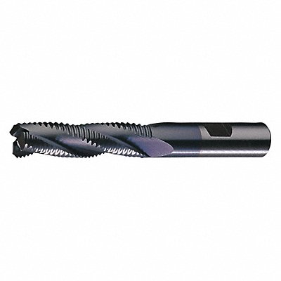 CLEVELAND C31070 Square End Mill Single End Cobalt 1/2