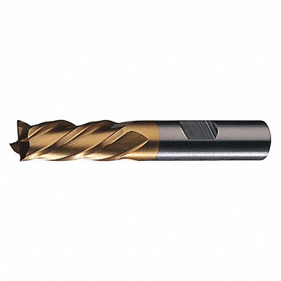 CLEVELAND C33613 Square End Mill Single End HSS 3/8
