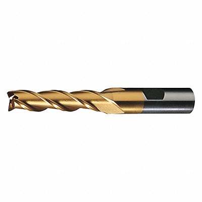 CLEVELAND C39691 Square End Mill Single End HSS 1