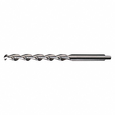 CLEVELAND C16074 Taper Length Drill Bit: 5/16 in Drill Bit Size, 4 in Flute Lg, 5/16 in Shank Dia., 8xD