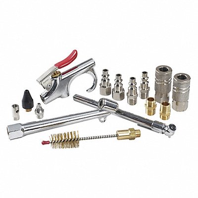 POWERMATE 0240096CT Pneumatic Accessory 15pc. Kit