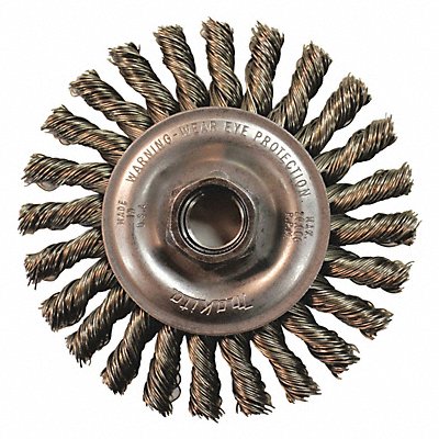 MAKITA A98572 Wire Wheel Brush Twisted Arbor Hole