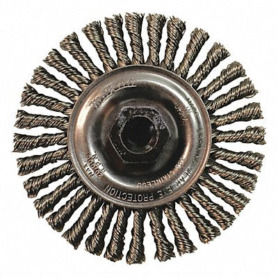 MAKITA A98516 Wire Wheel Brush Twisted Arbor Hole