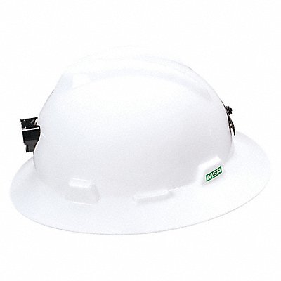 MSA 815009 Hat V-Guard Lb/ch 4pt.Rtcht Wh