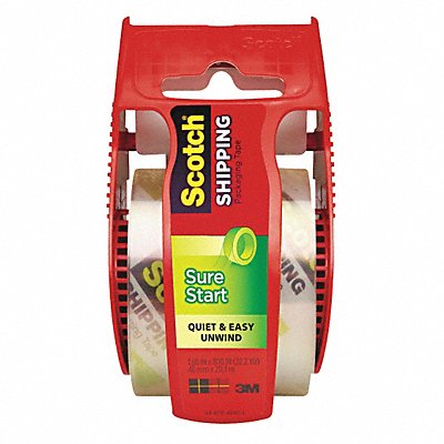 SCOTCH 145 Packaging Tape 2 x 800 in Clear