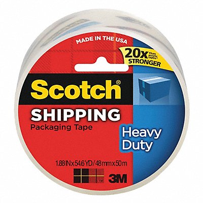 SCOTCH 3850 Packaging Tape Dispener Clear Heavy Duty