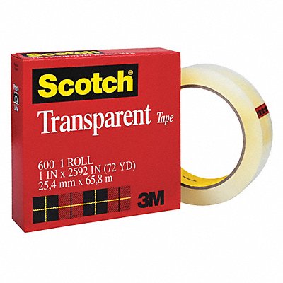 3M 60012592 Office Tape 216 ft 1 in 2.3 mil
