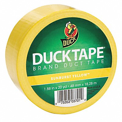 DUCK 519615 Duct Tape 1.88 in.x20 yd. Yellow