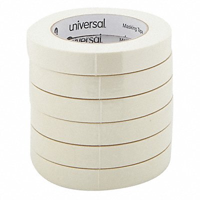 UNIVERSAL UNV51334 Masking Tape 0.75 in x 60 yd. PK6