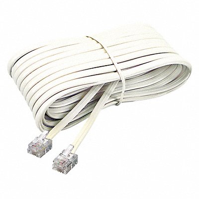 SOFTALK 4020 Telephone Extension Cord 25 ft Ivory