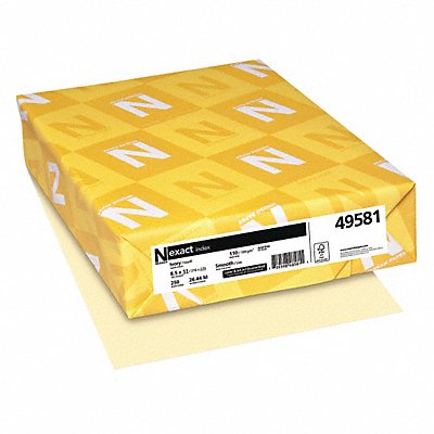 NEENAH PAPER 49581 IndexCardtock Ivory 250 PK250