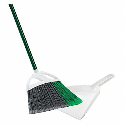 LIBMAN 248 Angle Broom w/Snap-On Dustpan PK4