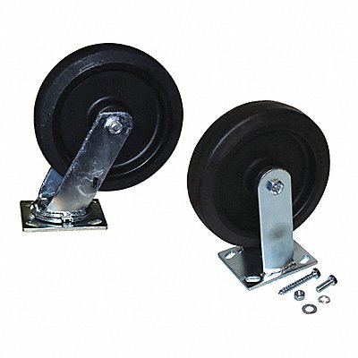 RUBBERMAID COMMERCIAL PRODUCTS GRFG4436L80000 Castor Kit PK4