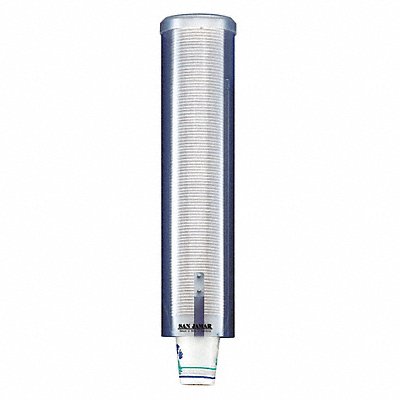 SAN JAMAR C3260TBL Cup Dispenser Water Translucent Blue