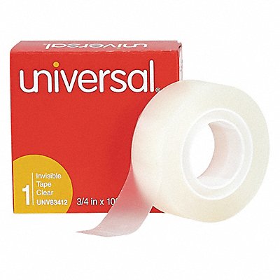 UNIVERSAL UNV83412 Invisible Tape 3/4 x1000 1 Core PK12