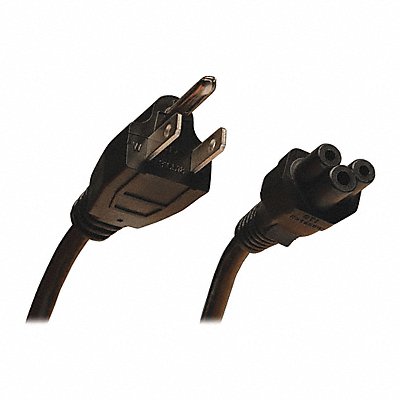 TRIPP LITE P013003 Power Cord 5-15P to C5 10A 18AWG 3ft