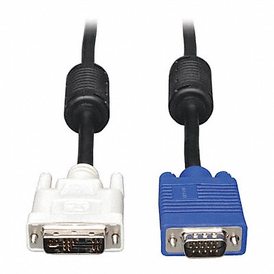 TRIPP LITE P556006 DVI to VGA Cable RGB DVI-A HD15 M/M 6ft