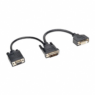 TRIPP LITE P56406NDV DVI Cable Y Split VGA DVI-D HD15 6