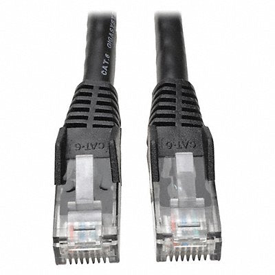 TRIPP LITE N201010BK Cat6 Cable Snagless Molded Black 10ft