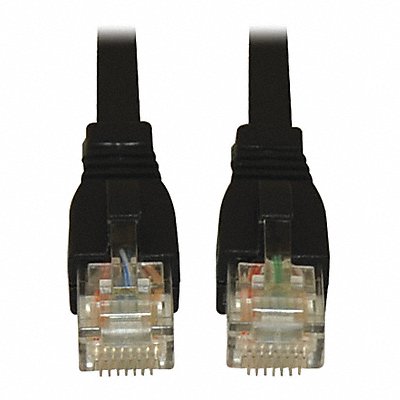 TRIPP LITE N261007BK Cat6(a) Cable Snagless 10G Black 7ft