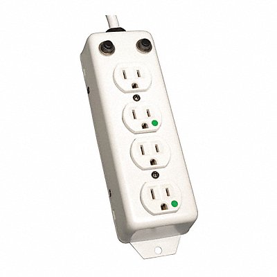 TRIPP LITE PS402HGOEM Outlet Strip 4 Outlet 15A 24 L Wht