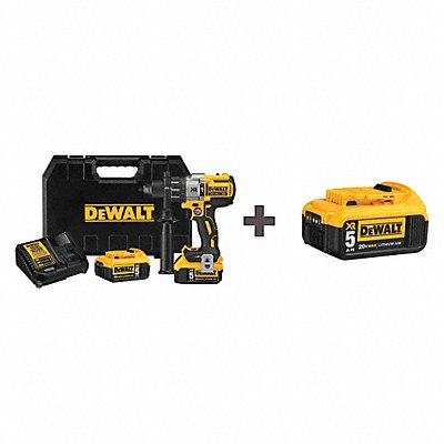 DEWALT DCD996P2DCB205 Cordless Hammer Drill 20.0V w/Battery