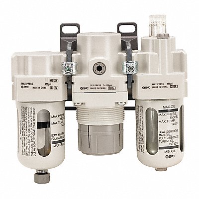 SMC AC20N02CCZA Filter/Regulator/Lubricator NPT 145 psi