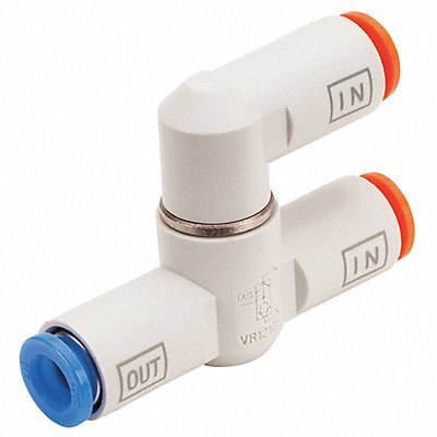 SMC VR1220F11 Shuttle Valve 3/8 Applicable Tube OD