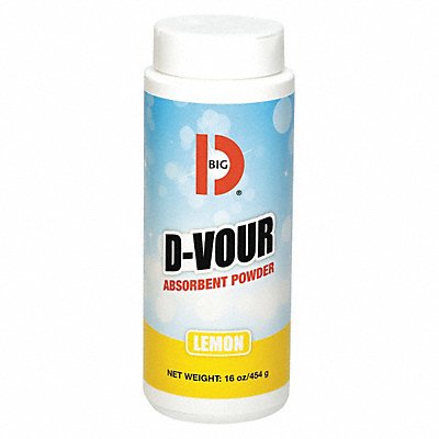 BIG D BGD166 Absorbent Powder Canister Lemon 1lb. PK6