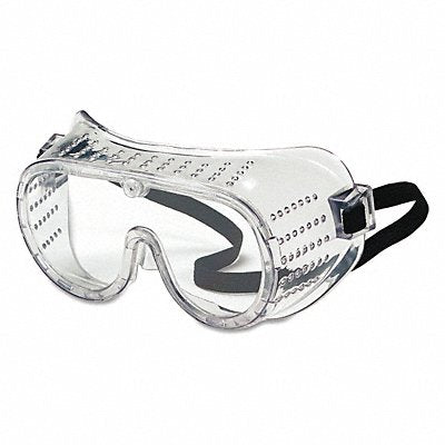 CREWS 2220 Goggles Safety w/Elastic Strap Clear