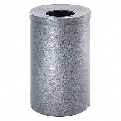 SAFCO 9677 Waste Receptacle Open Top 35 gal Black