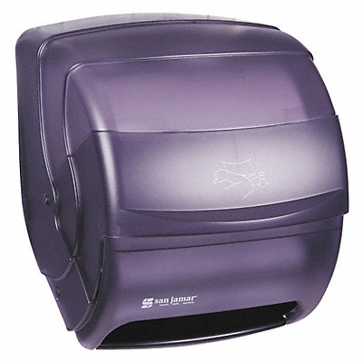 SAN JAMAR T850TBK Dispenser Lever Roll 11-1/2 W Black