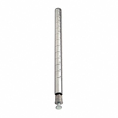 QUANTUM STORAGE SYSTEMS P63C Wire Shelf Post 63 inx1 in
