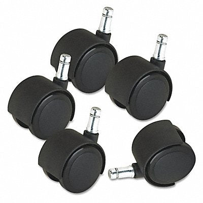 MASTER Castor 23622 Castor Duet Dlx Hard Black PK5