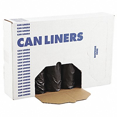 BOARDWALK BWK4347H Can Liner 43x47 Black PK100